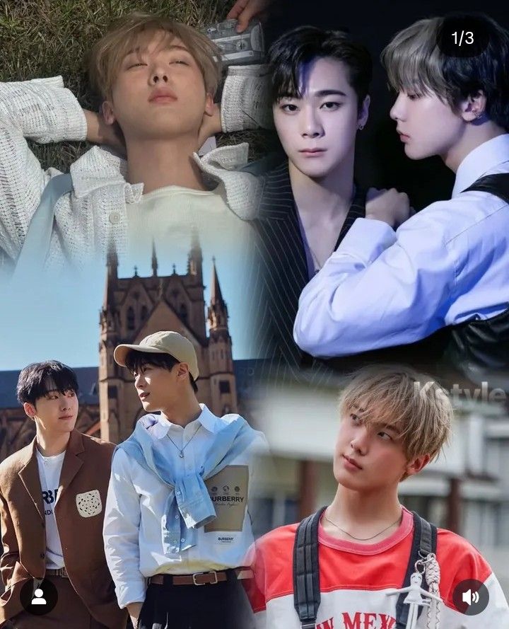 A moment captured by Moonbin (ASTRO)'s fan