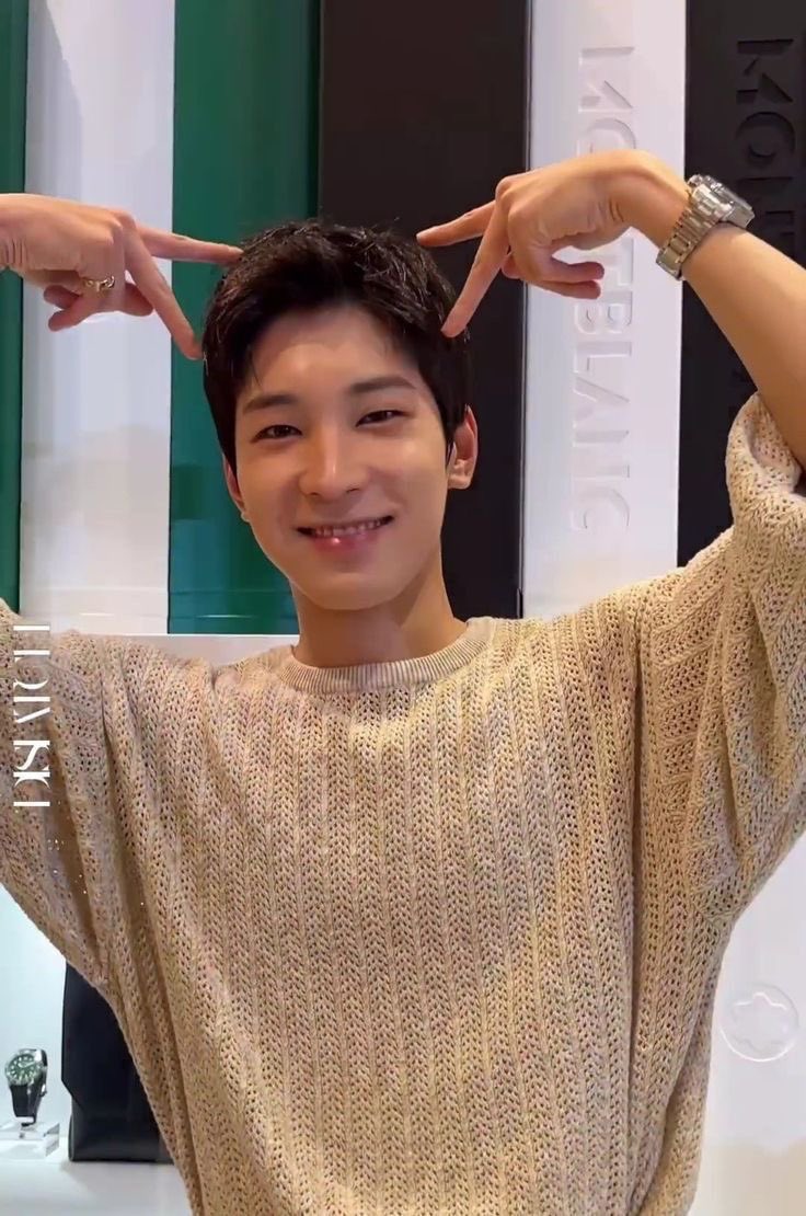 Recent activity shot of Wonwoo (SEVENTEEN)