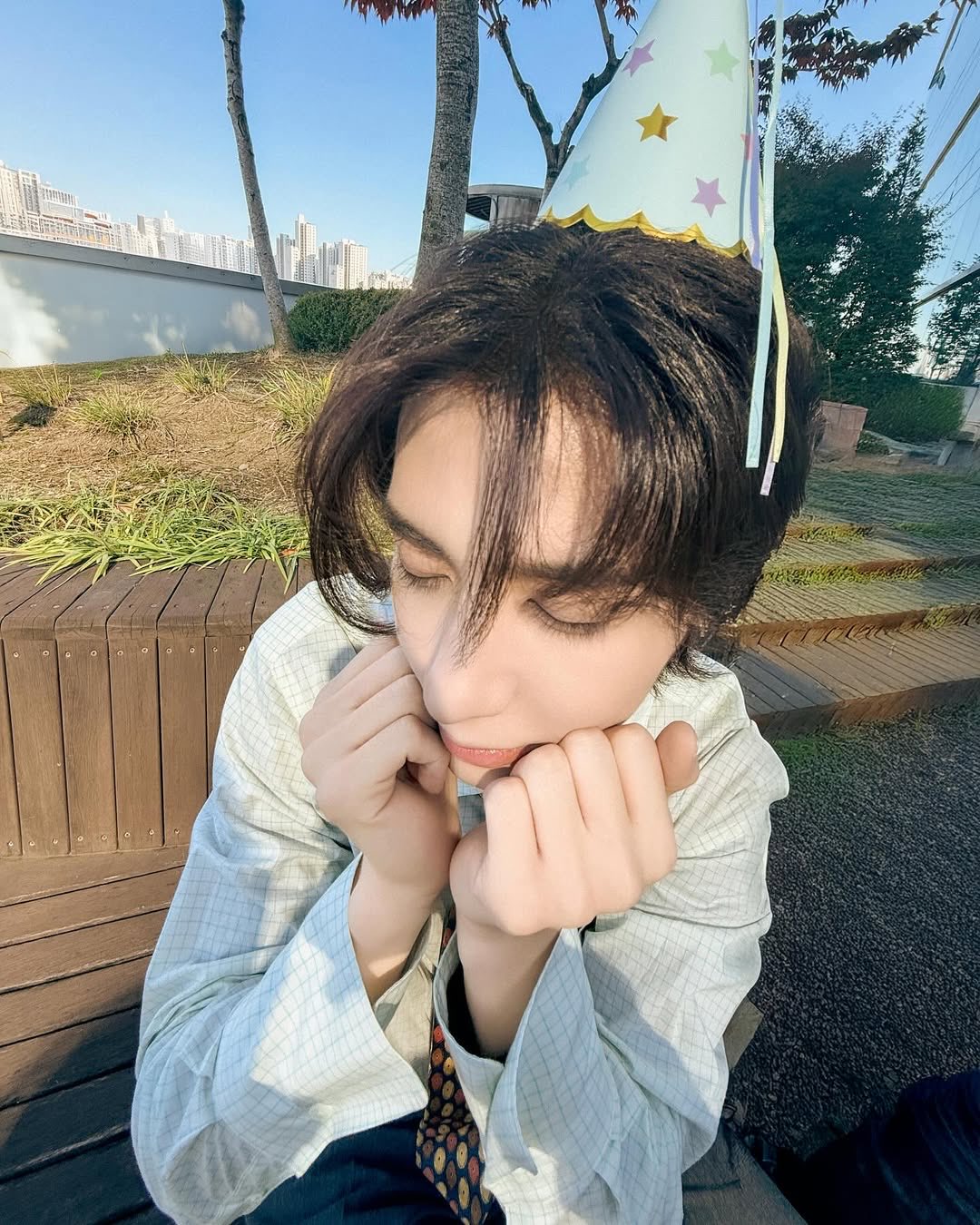 A moment captured by Leehan (BOYNEXTDOOR)'s fan