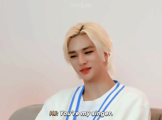 Behind-the-scenes cut of Hyunjin (Stray Kids)