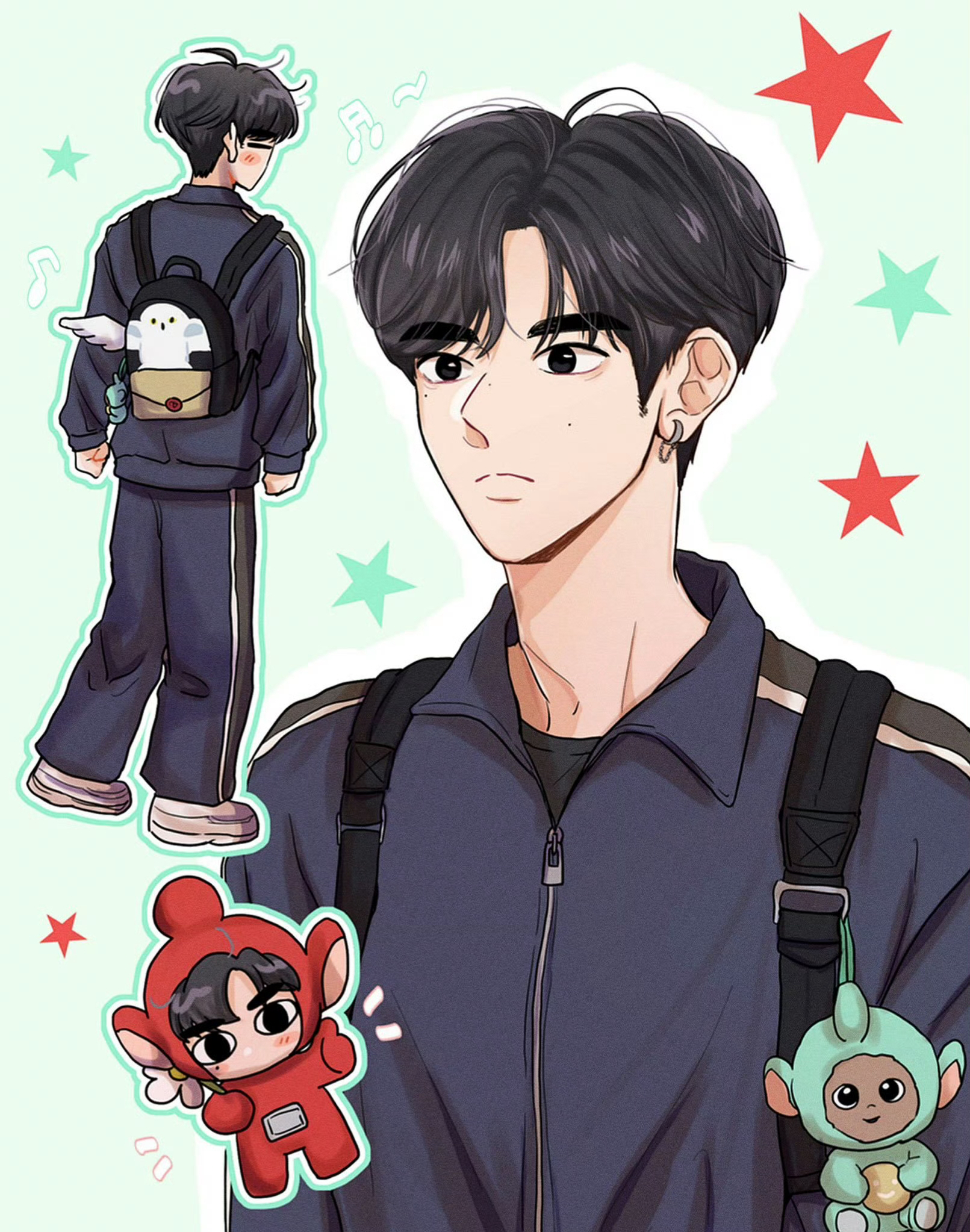 Behind-the-scenes cut of Zhang Hao (ZEROBASEONE)