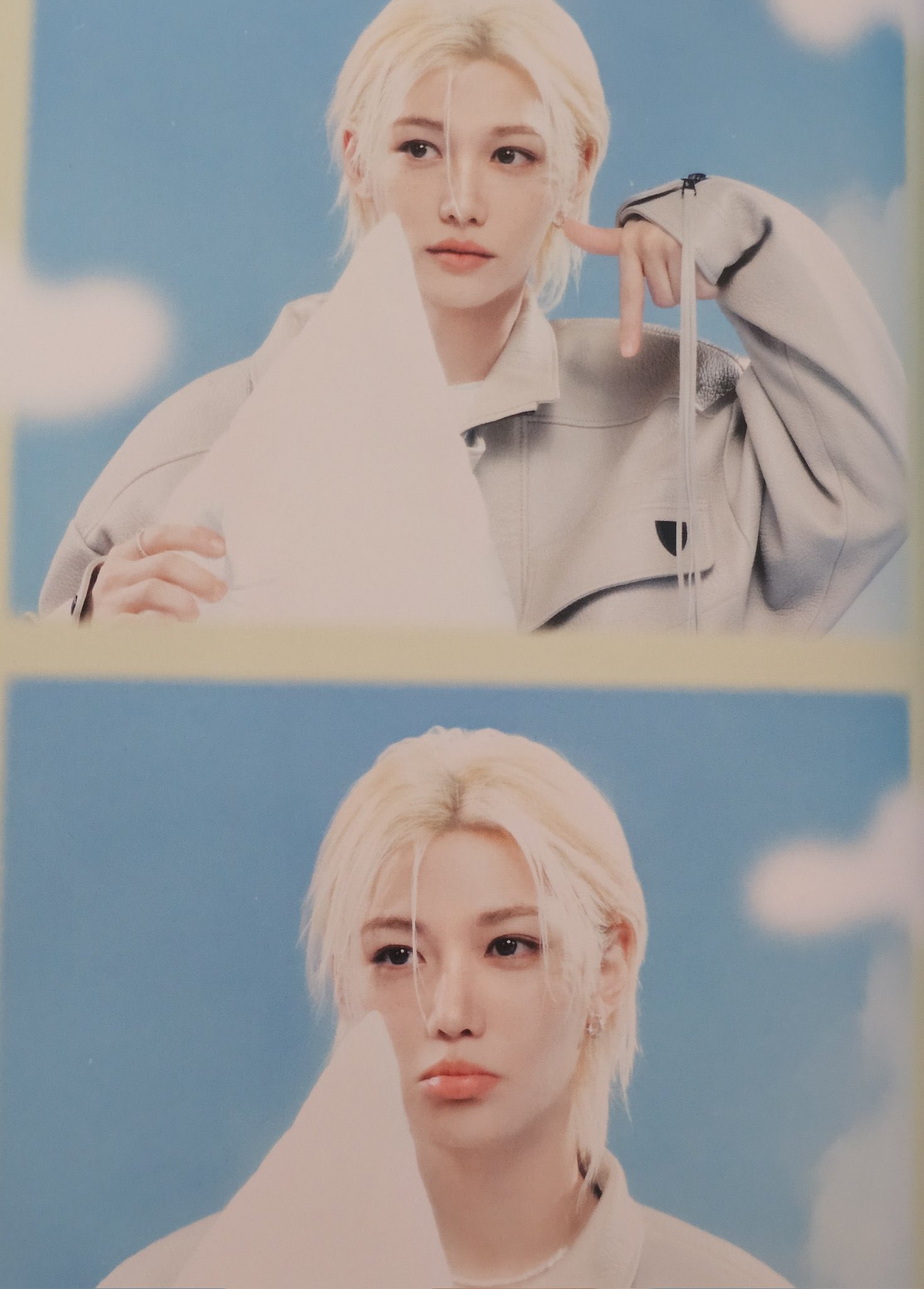 A moment captured by Felix (Stray Kids)'s fan
