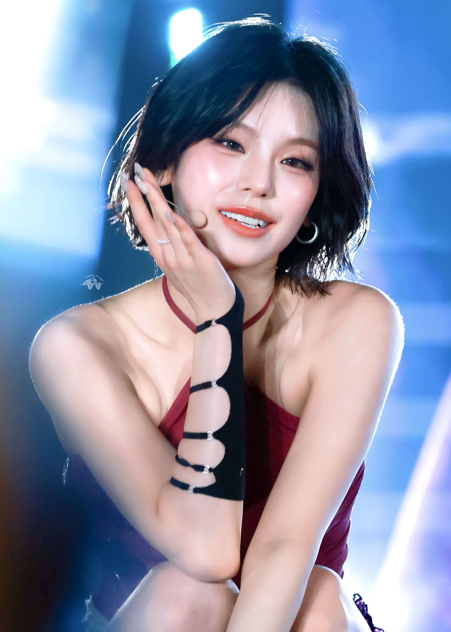 A moment captured by Yeji (ITZY)'s fan
