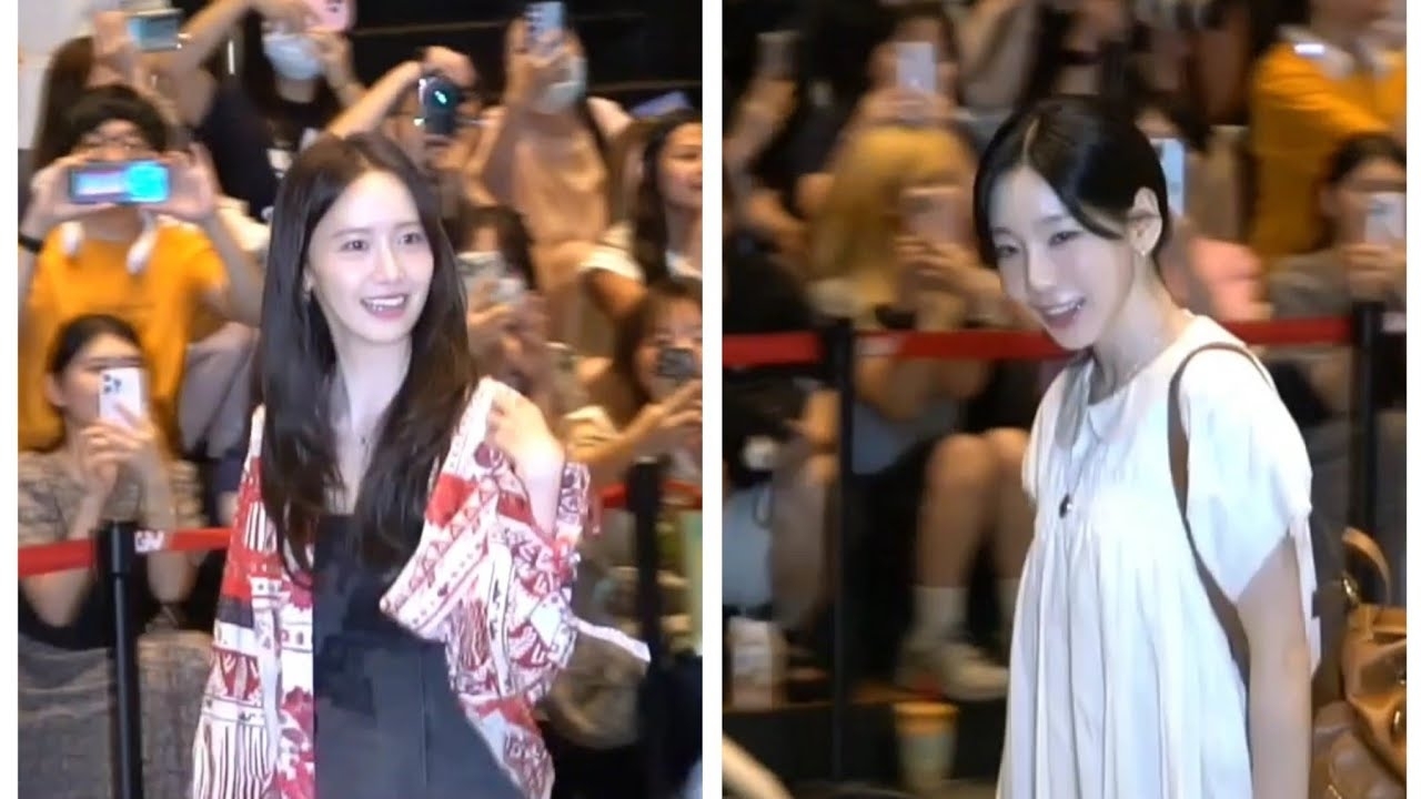 A moment captured by Girls' Generation's fan