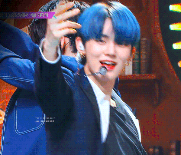 Behind-the-scenes cut of Yeonjun (TOMORROW X TOGETHER)