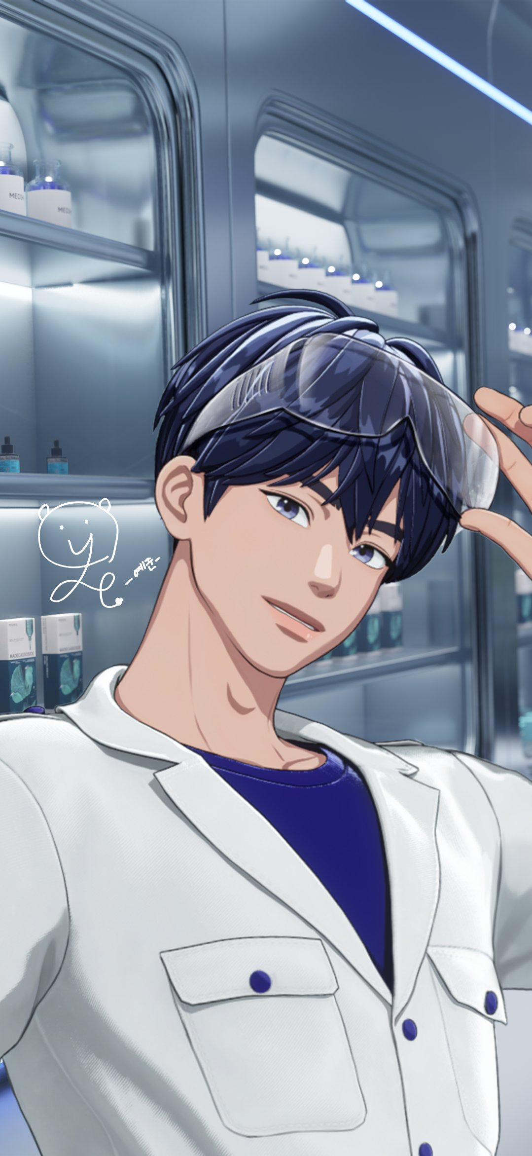 A moment captured by Yejun (PLAVE)'s fan