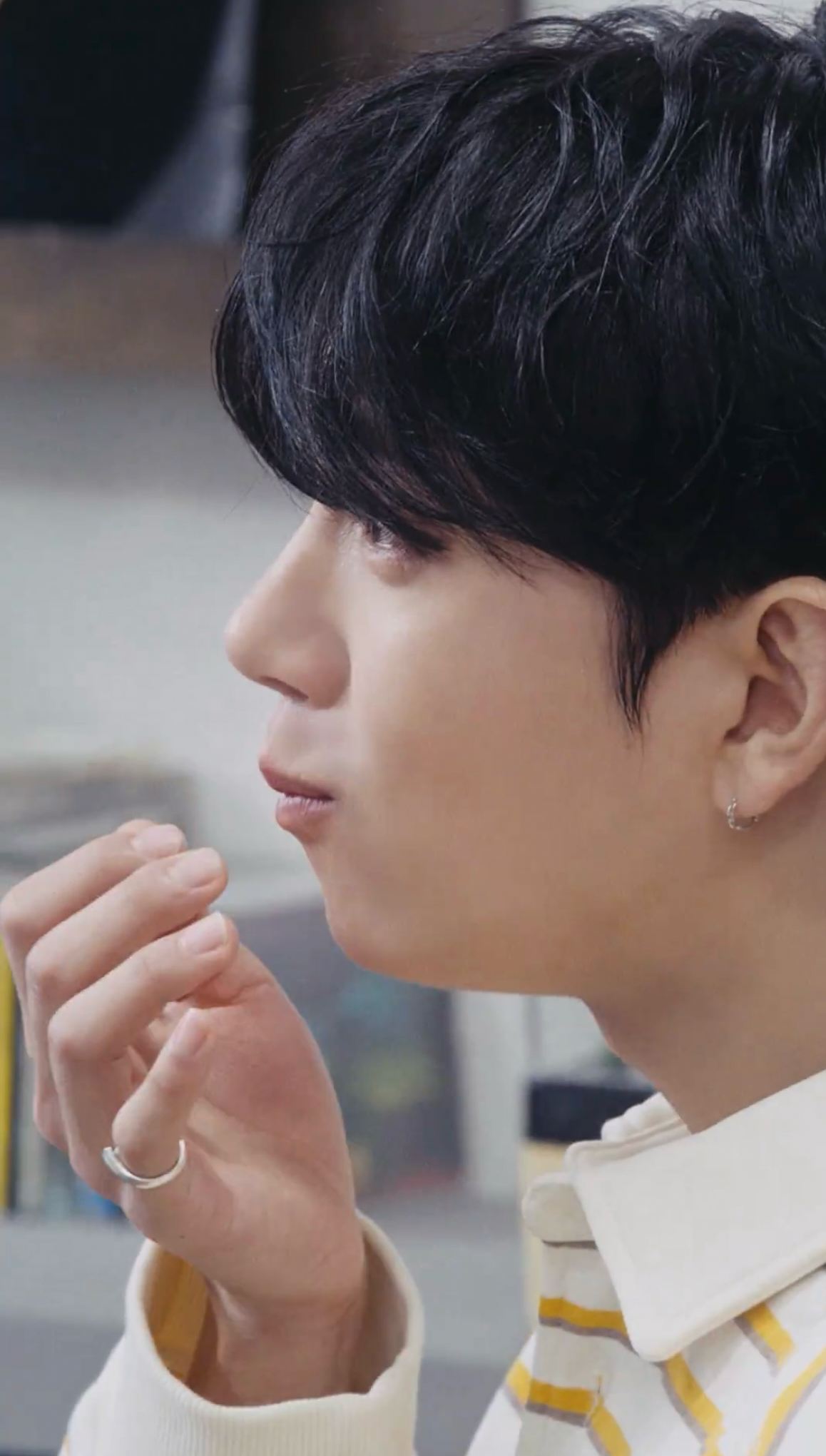 A moment captured by Joshua (SEVENTEEN)'s fan