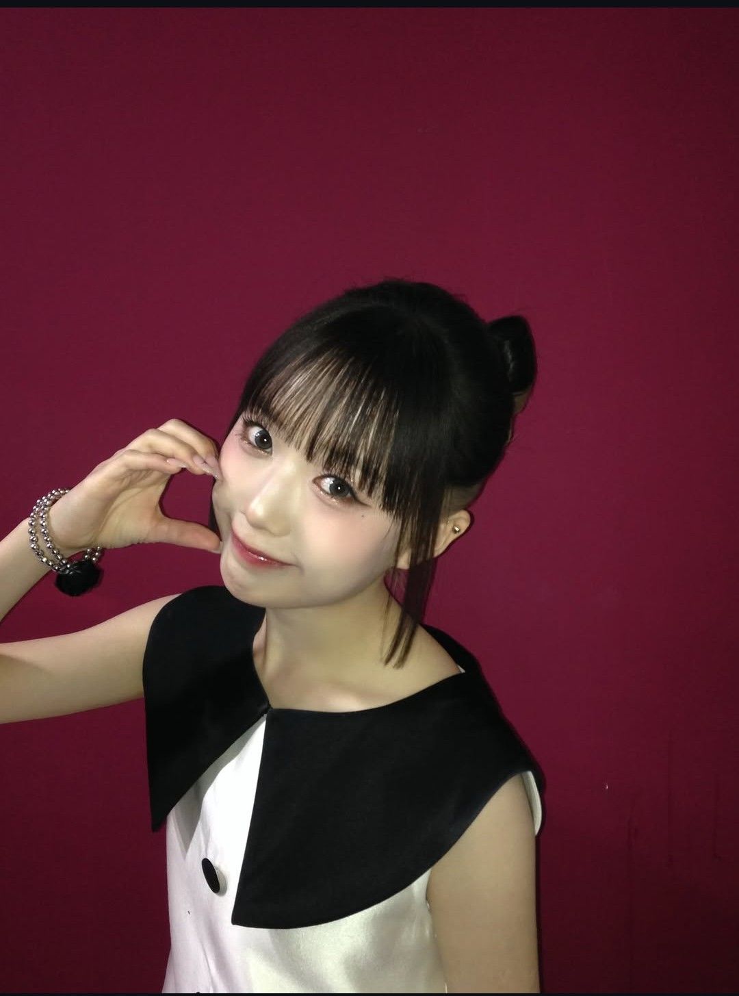 Recent activity shot of Shimizu Keiko (ME:I)