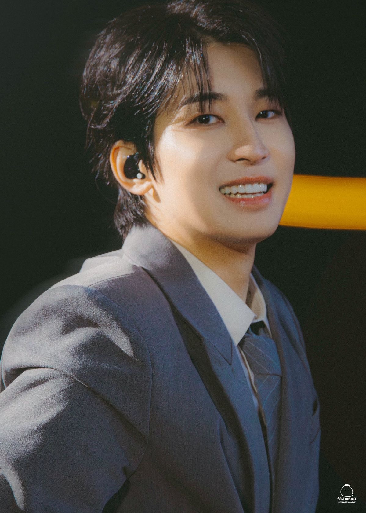 A moment captured by Wonwoo (SEVENTEEN)'s fan
