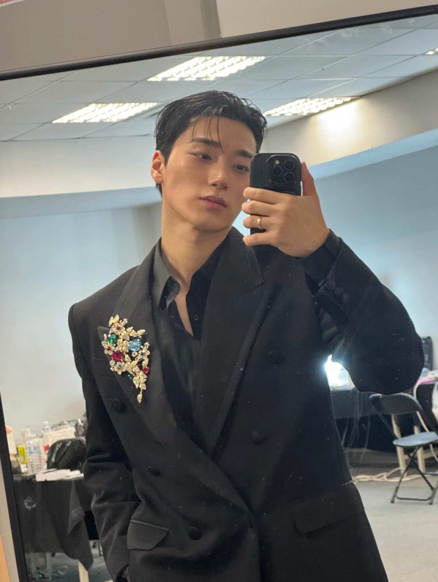 Recent activity shot of San (ATEEZ)