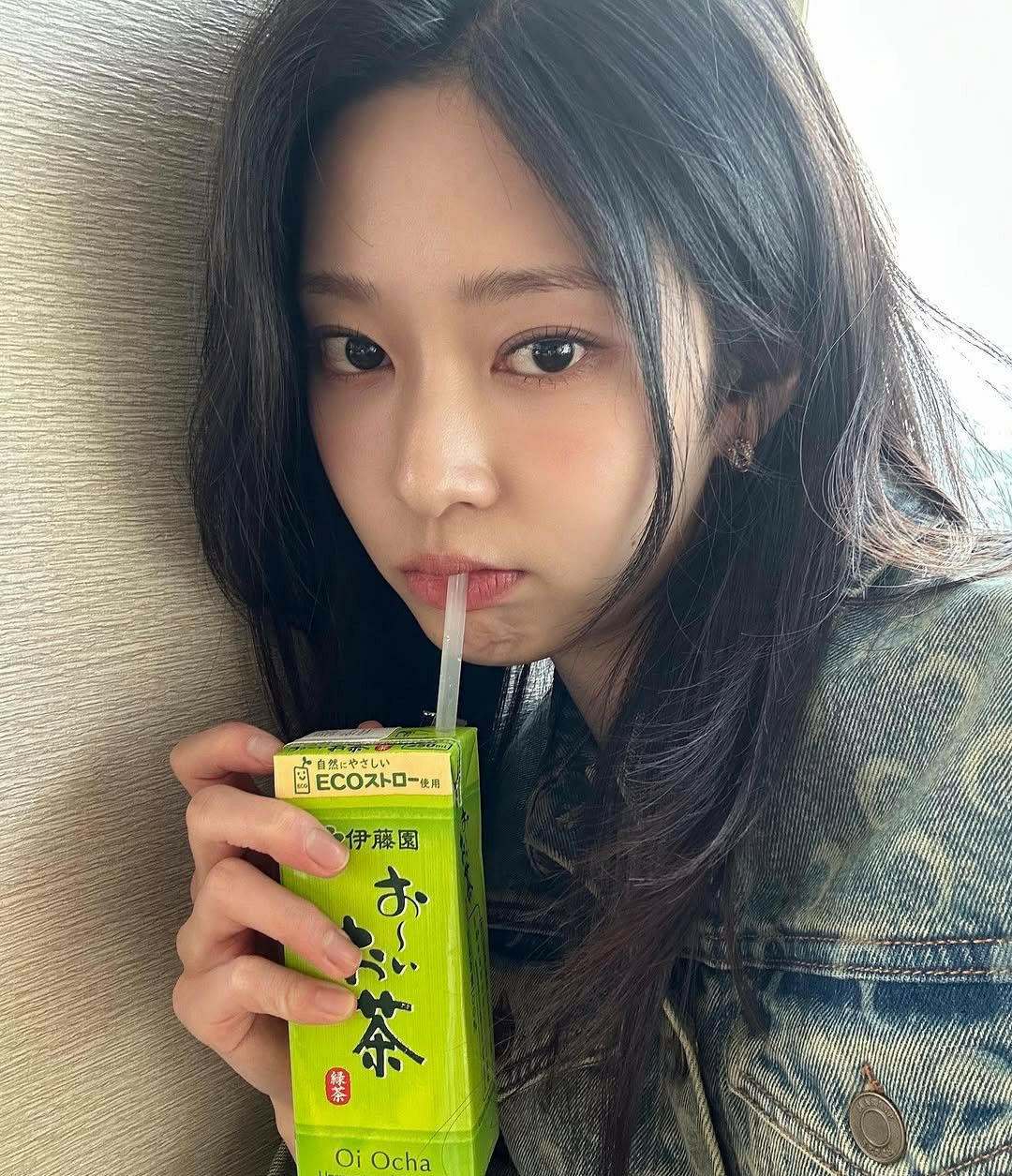 Recent activity shot of Kim Minju
