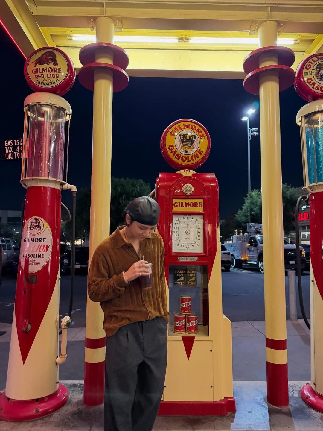 A moment captured by Joshua (SEVENTEEN)'s fan