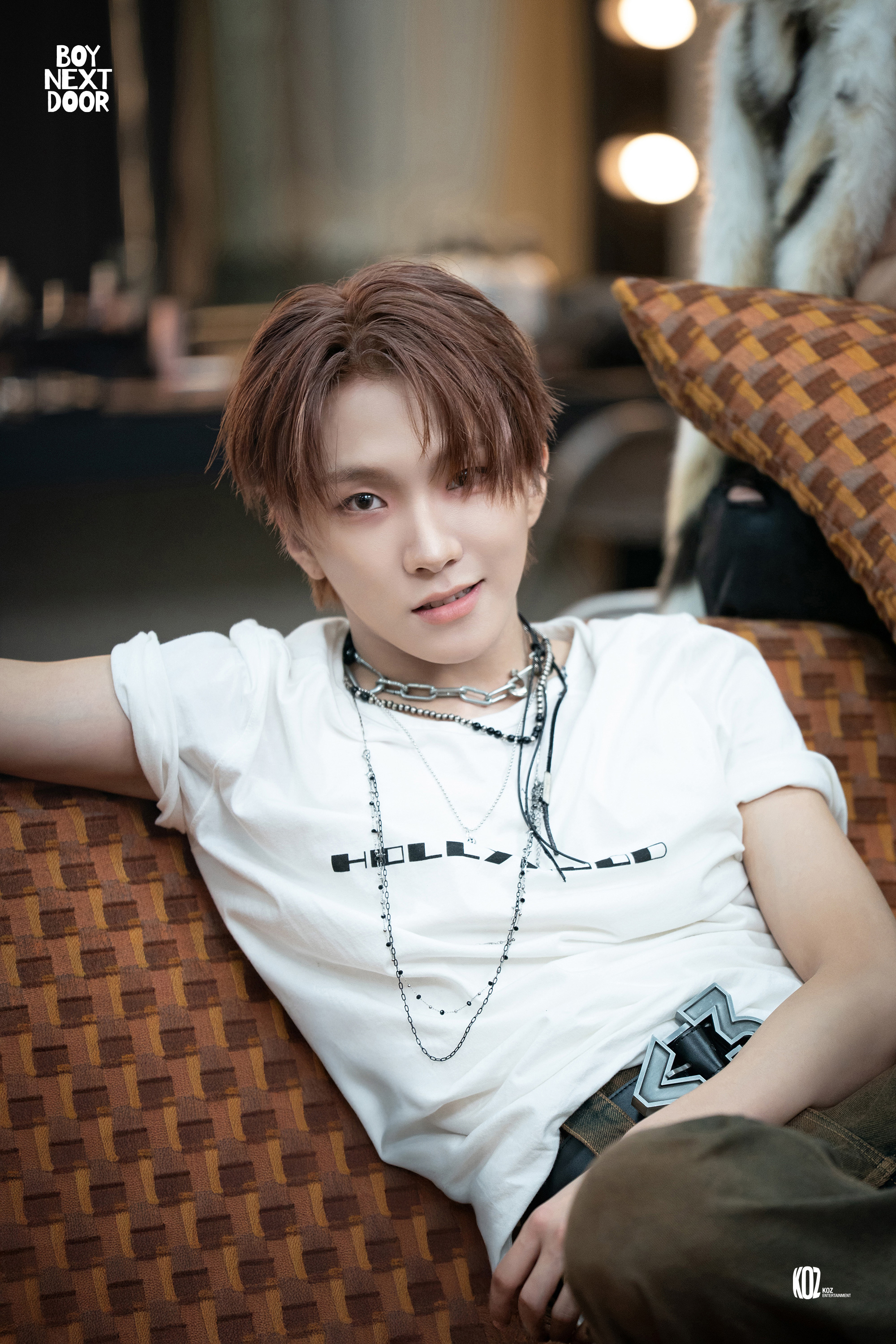 Recent activity shot of Woonhak (BOYNEXTDOOR)