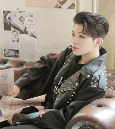 Recent activity shot of Woozi (SEVENTEEN)