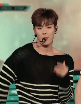 Momen yang diabadikan oleh penggemar Shownu (MONSTA X)