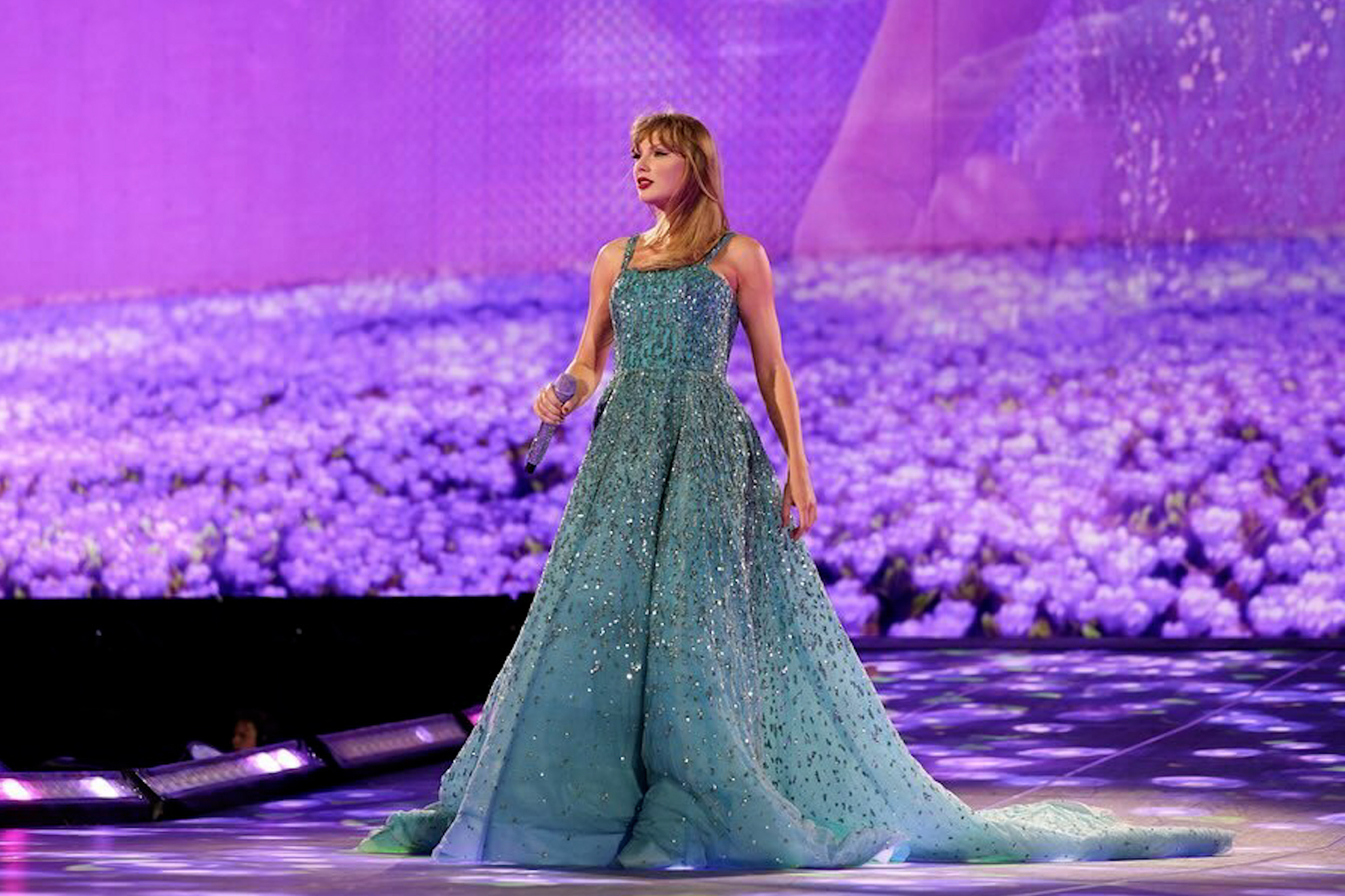 A moment captured by Taylor Swift's fan