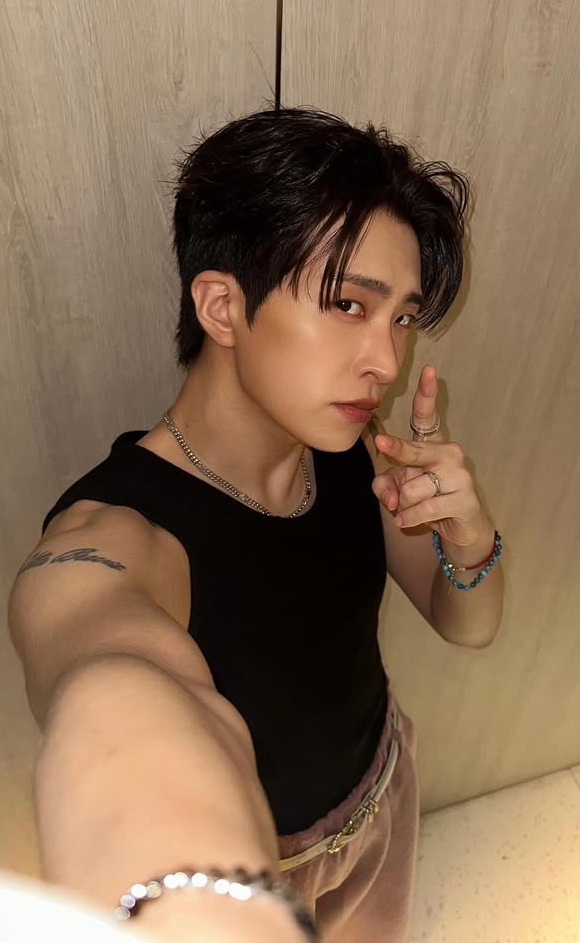 Recent activity shot of Youngjae (GOT7)