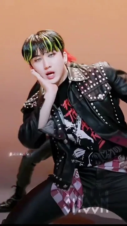 A moment captured by Changbin (Stray Kids)'s fan