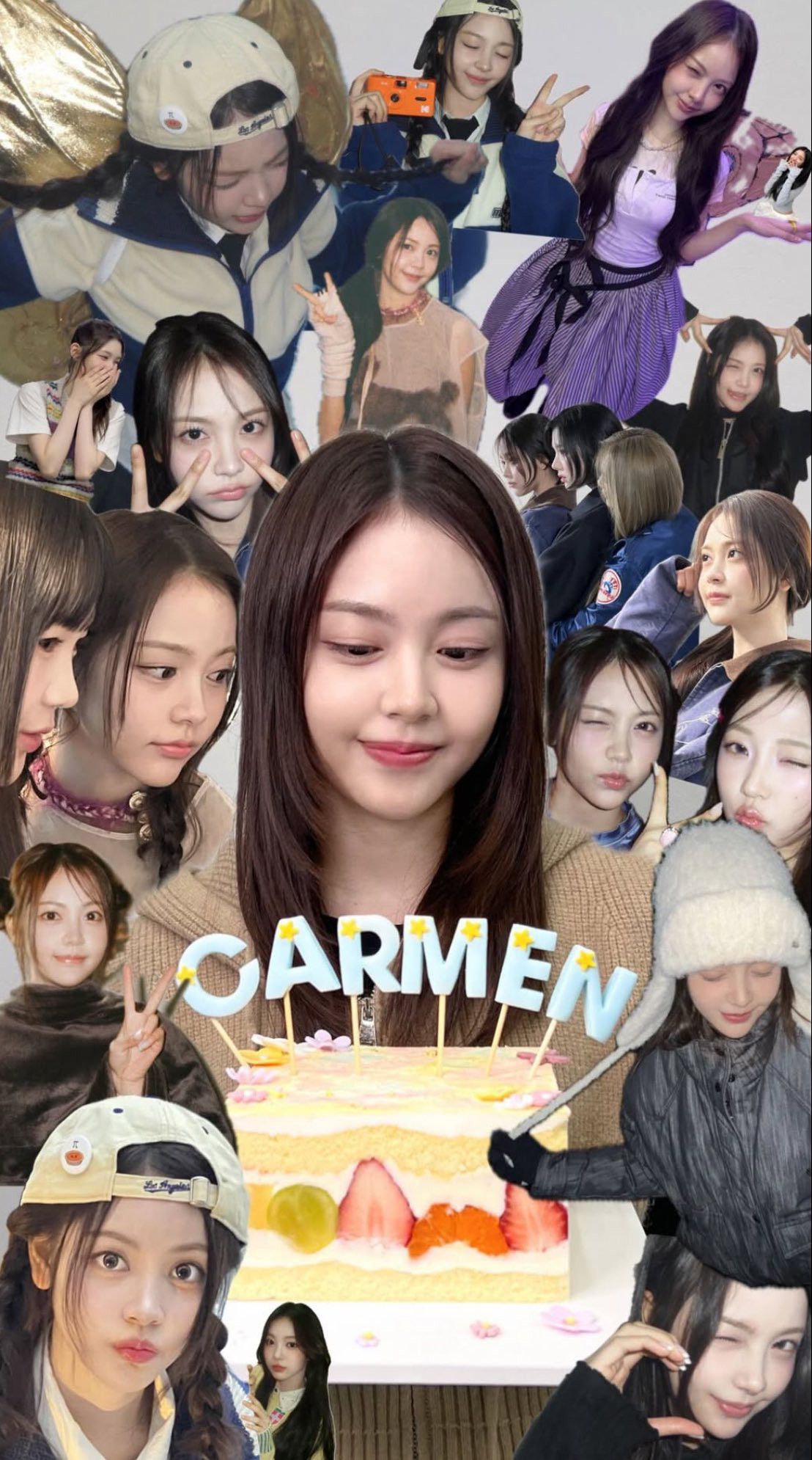 Fan-made special wallpaper for Carmen (Hearts2Hearts)