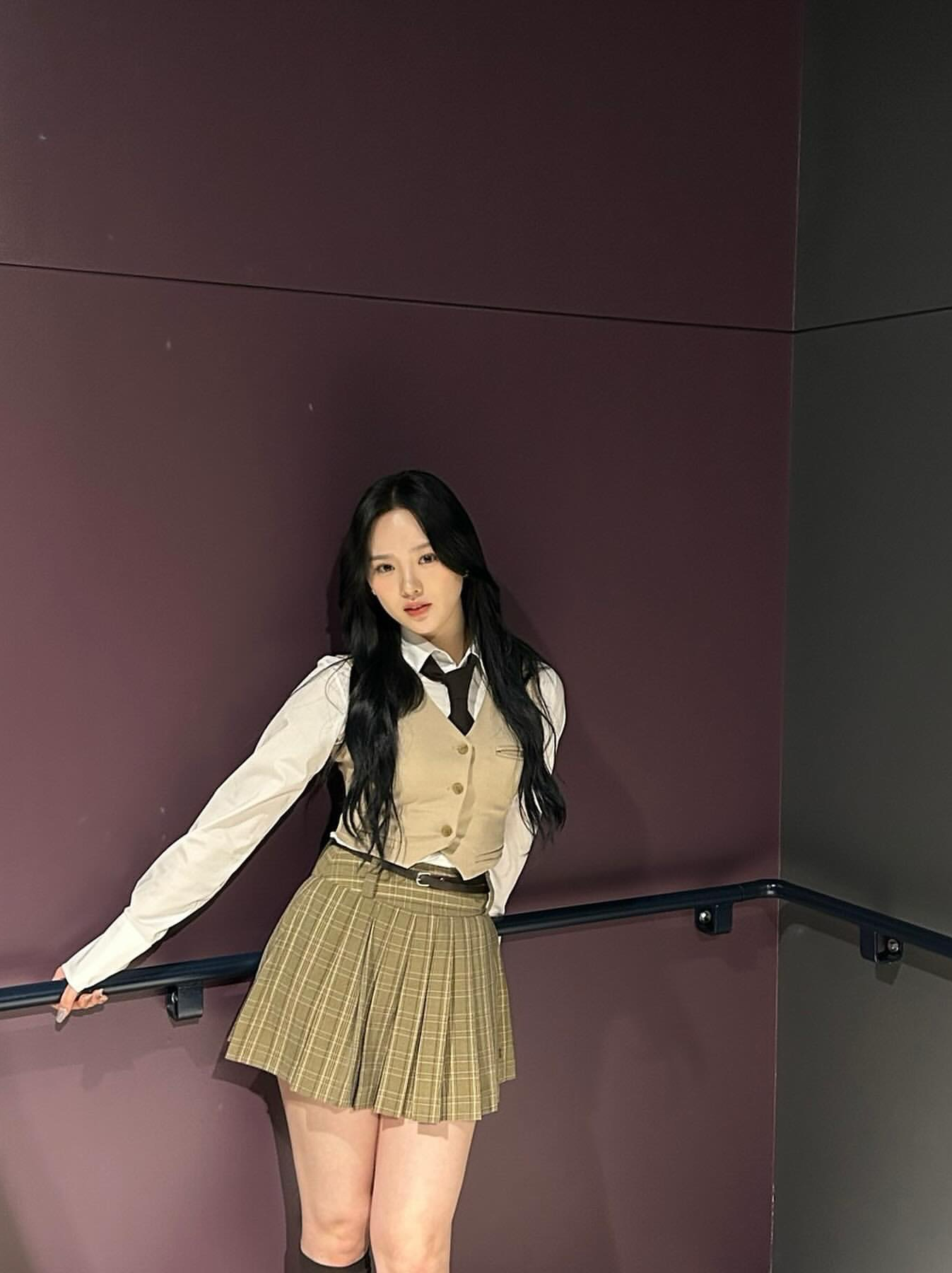 A moment captured by Rio (NiziU)'s fan