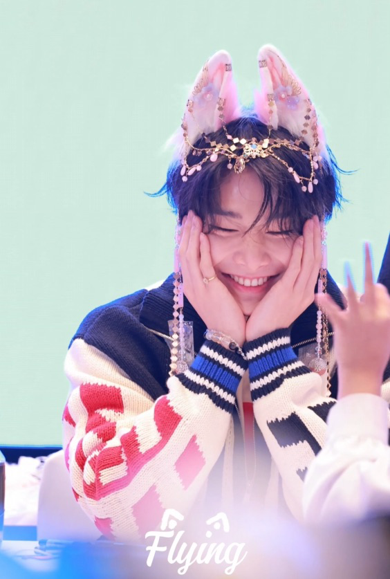 A moment captured by I.N (Stray Kids)'s fan