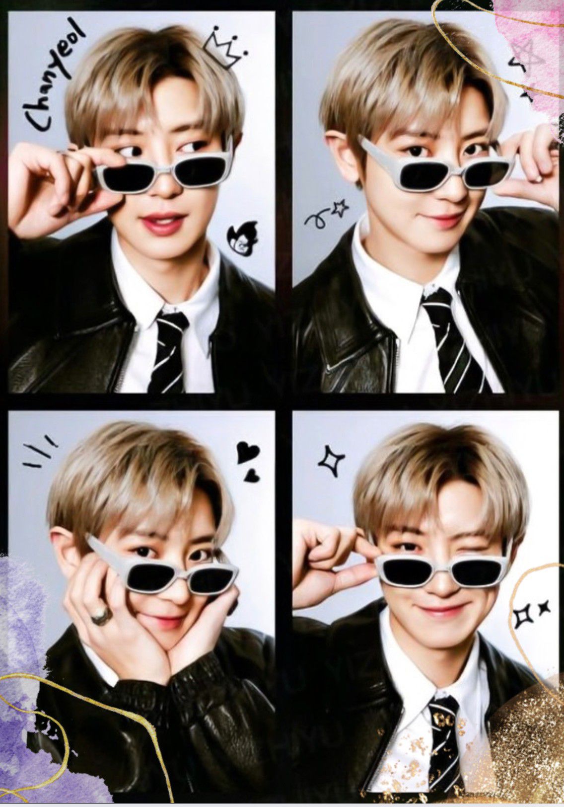 A moment captured by Chanyeol (EXO)'s fan