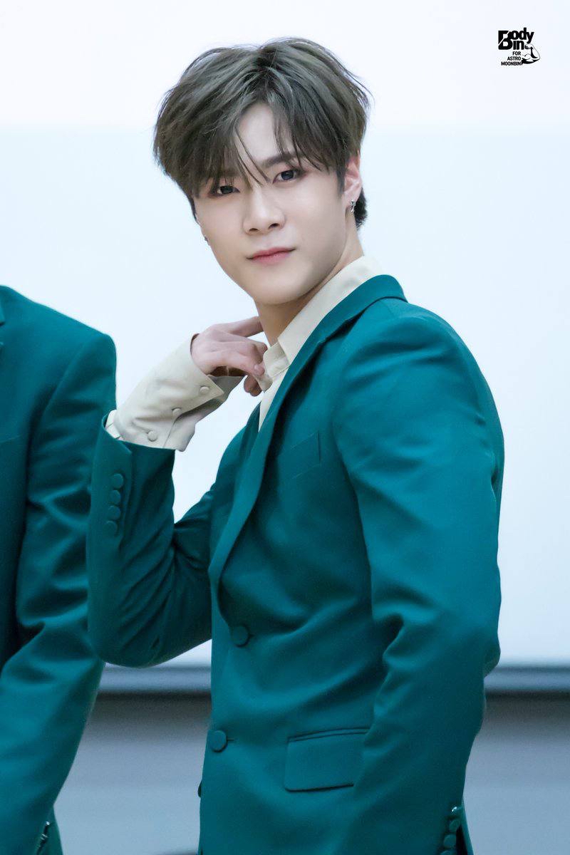Recent activity shot of Moonbin (ASTRO)