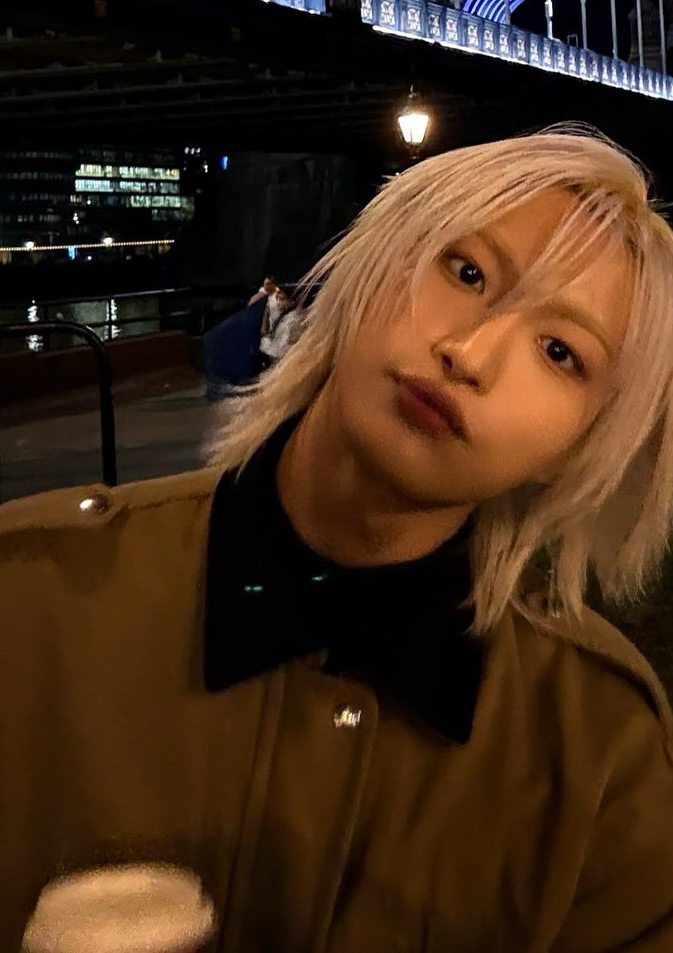 Recent activity shot of Seonghwa (ATEEZ)