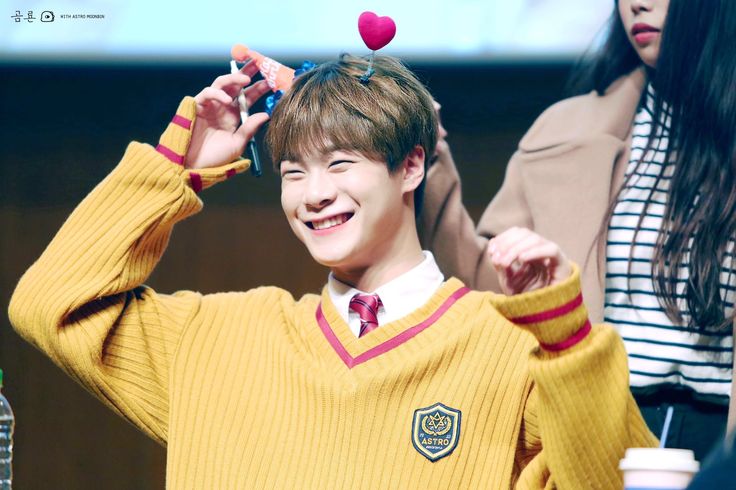 Recent activity shot of Moonbin (ASTRO)