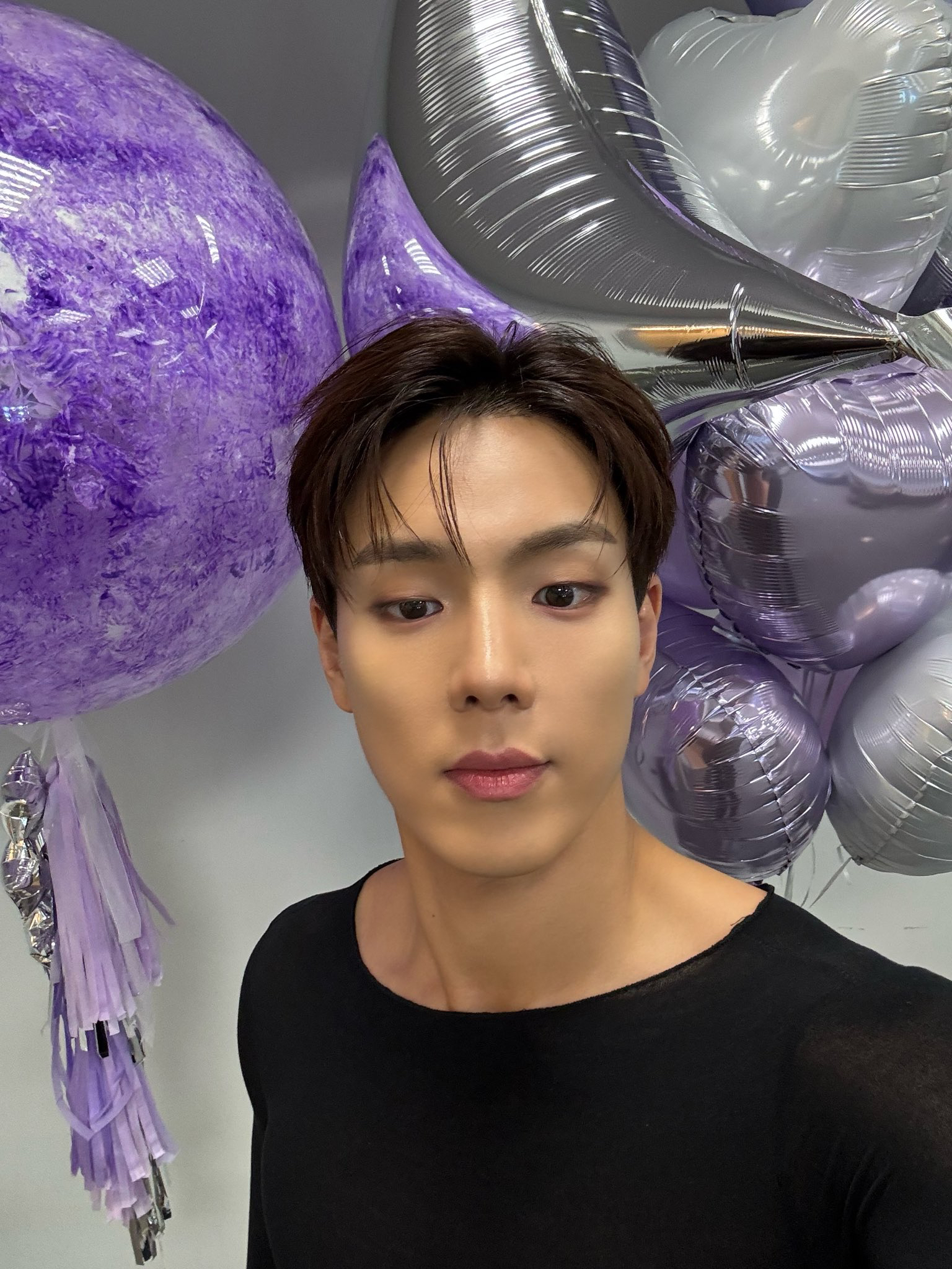 Momen yang diabadikan oleh penggemar Shownu (MONSTA X)
