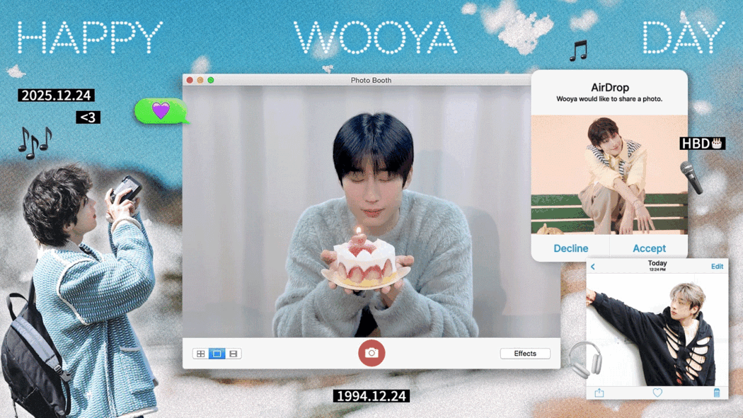 Recent activity shot of Han Seungwoo