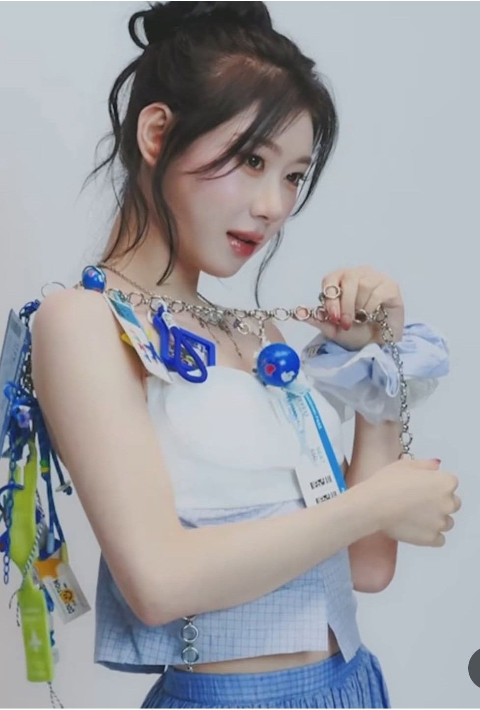 Momen yang diabadikan oleh penggemar Chaeryeong (ITZY)