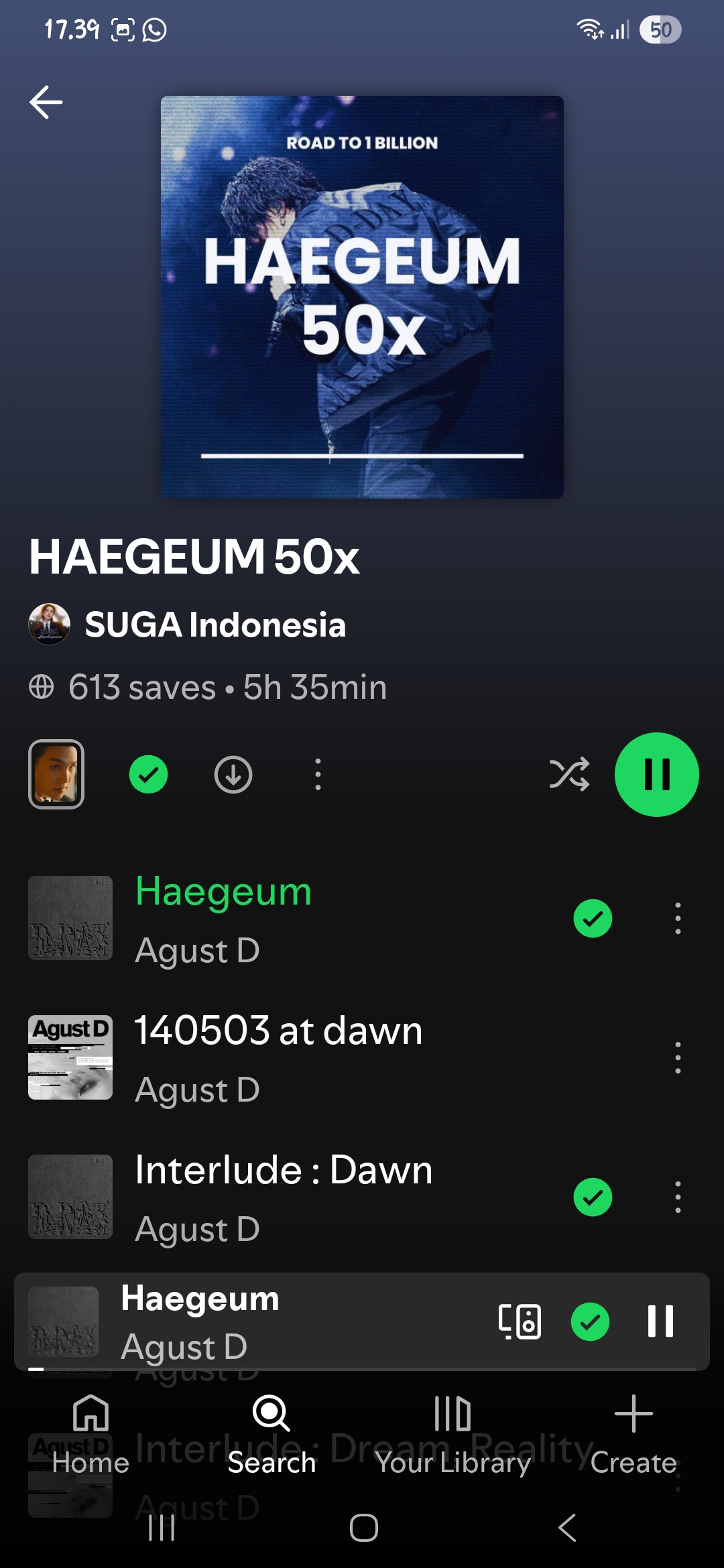 Today's most popular wallpaper in the SUGA (BTS) community