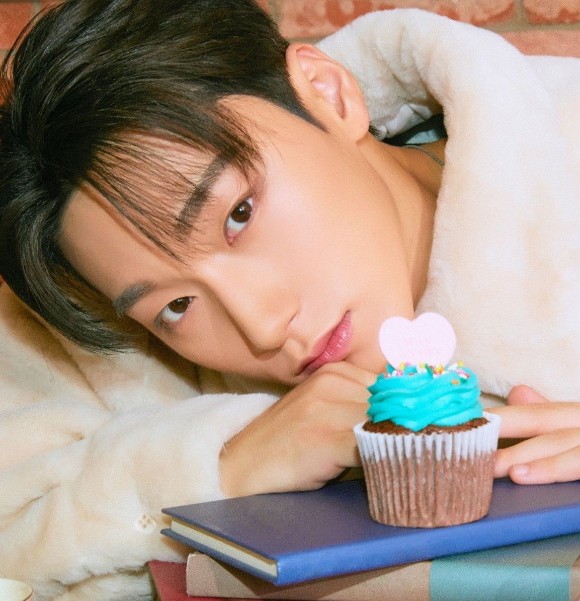 A moment captured by San (ATEEZ)'s fan