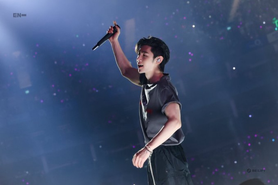 Recent activity shot of Sunghoon (ENHYPEN)