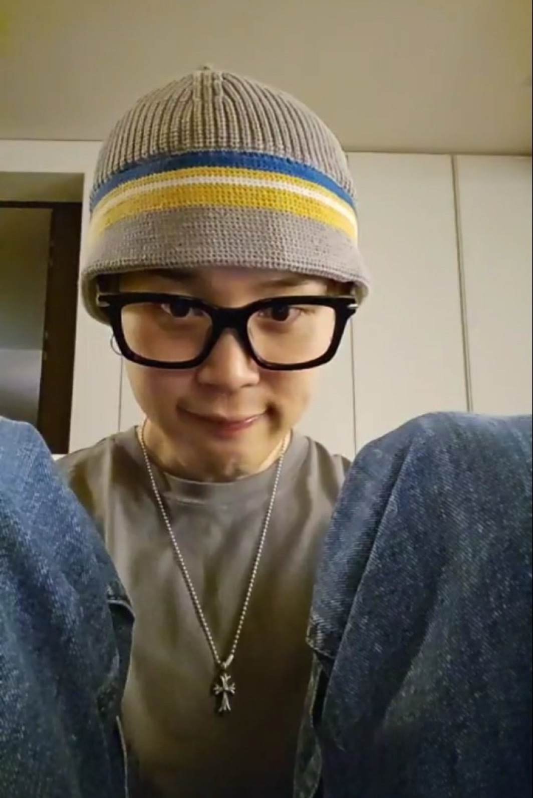 A moment captured by Jimin (BTS)'s fan