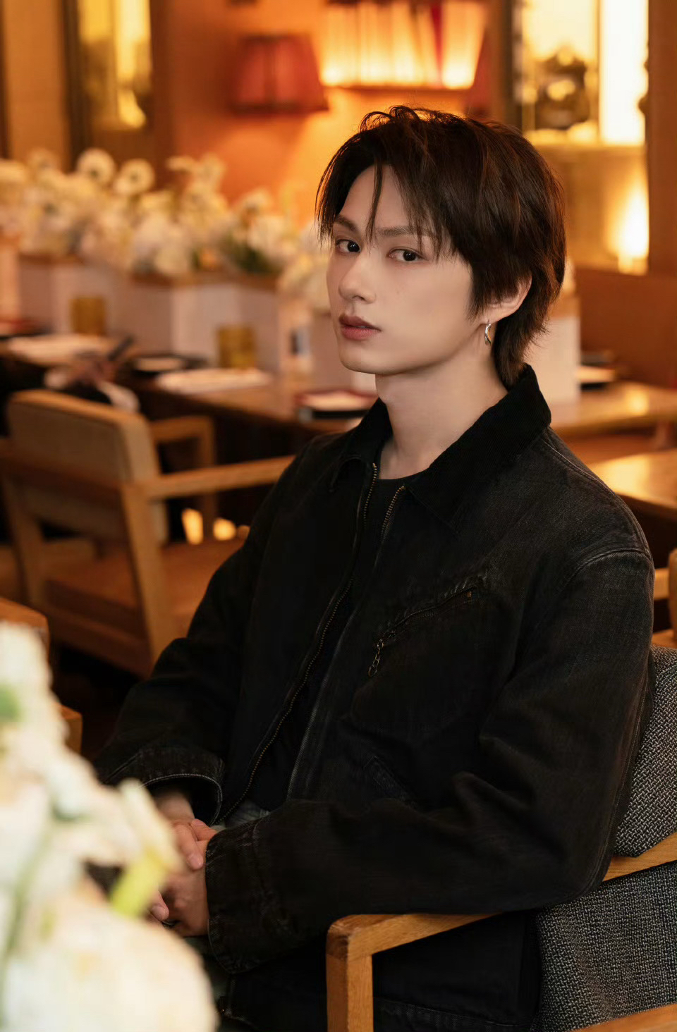 Recent activity shot of Jun (SEVENTEEN)