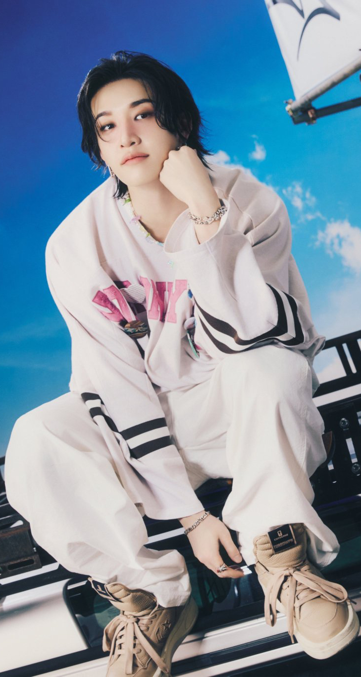 Fan-made special wallpaper for Bang Chan (Stray Kids)