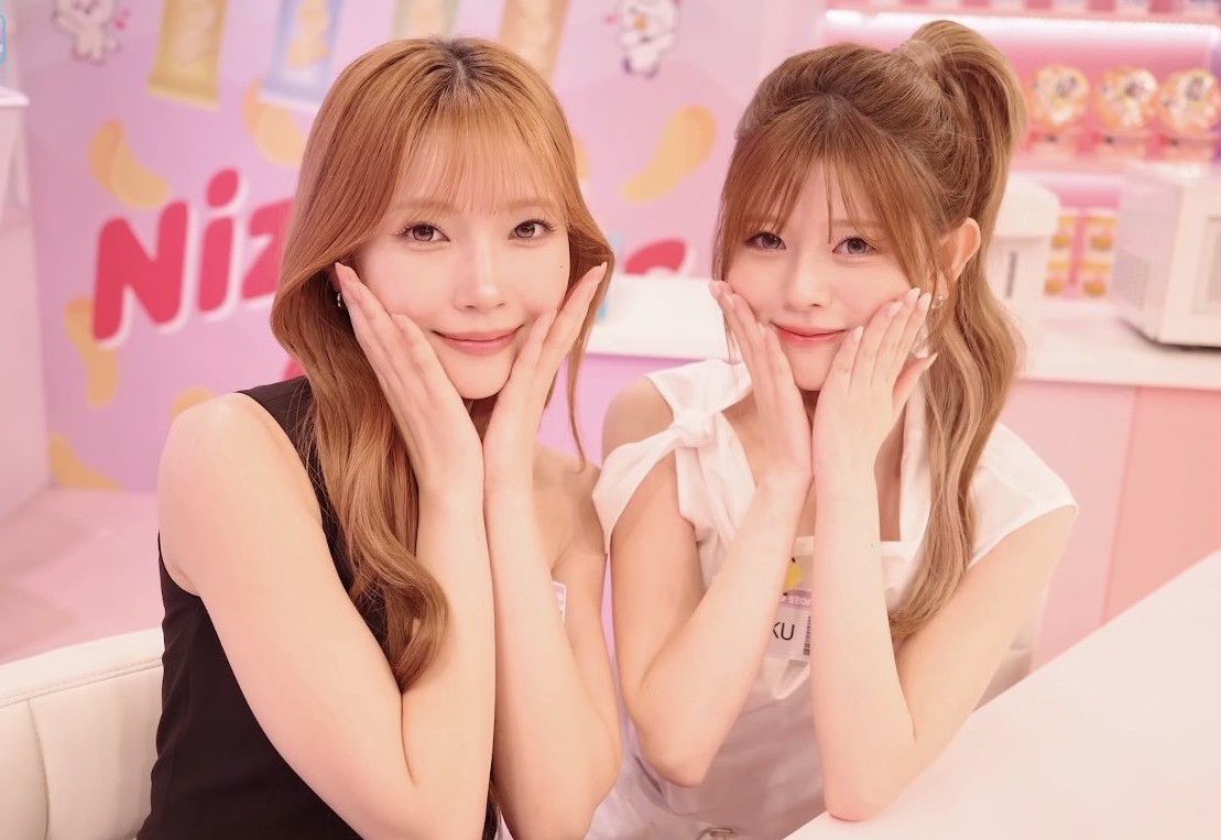 Behind-the-scenes cut of Mayuka (NiziU)