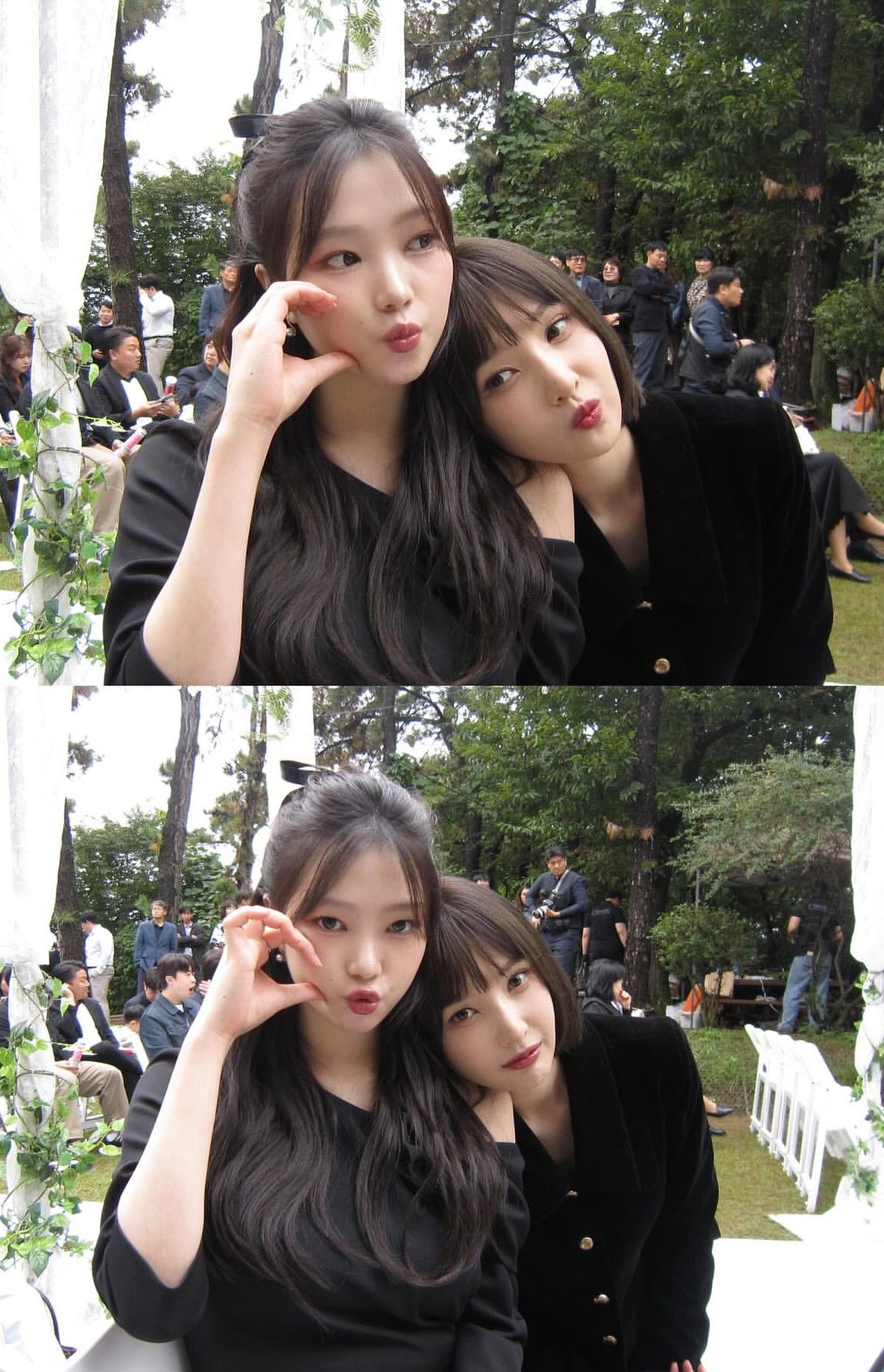 A moment captured by Joy (Red Velvet)'s fan
