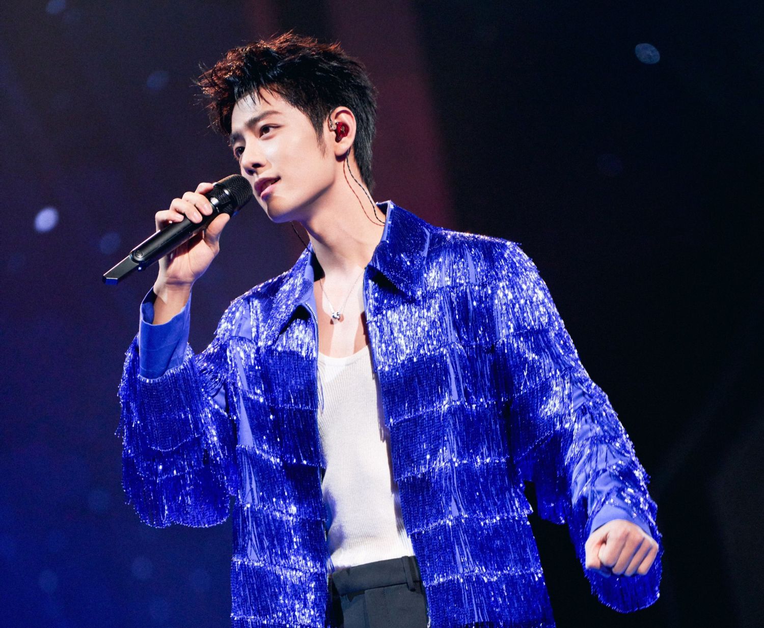 Recent activity shot of Xiao Zhan