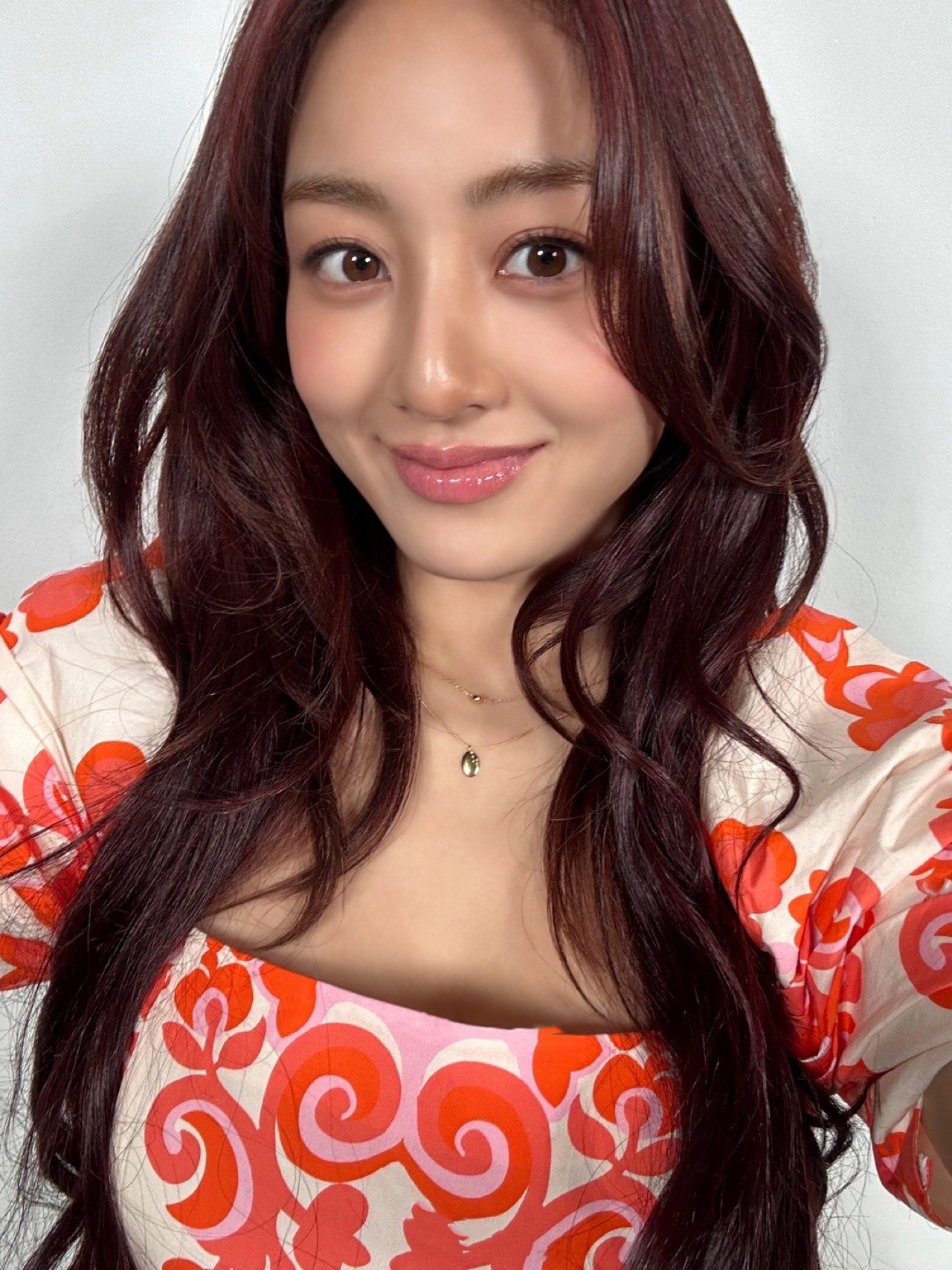 Recent activity shot of Jihyo (TWICE)