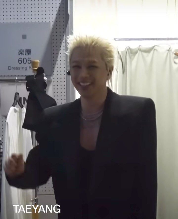 Recent activity shot of Taeyang (BIGBANG)