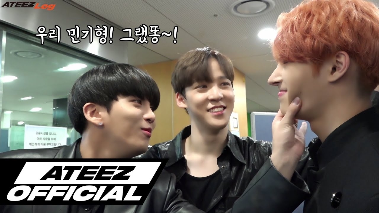 에이티즈의 비하인드 컷