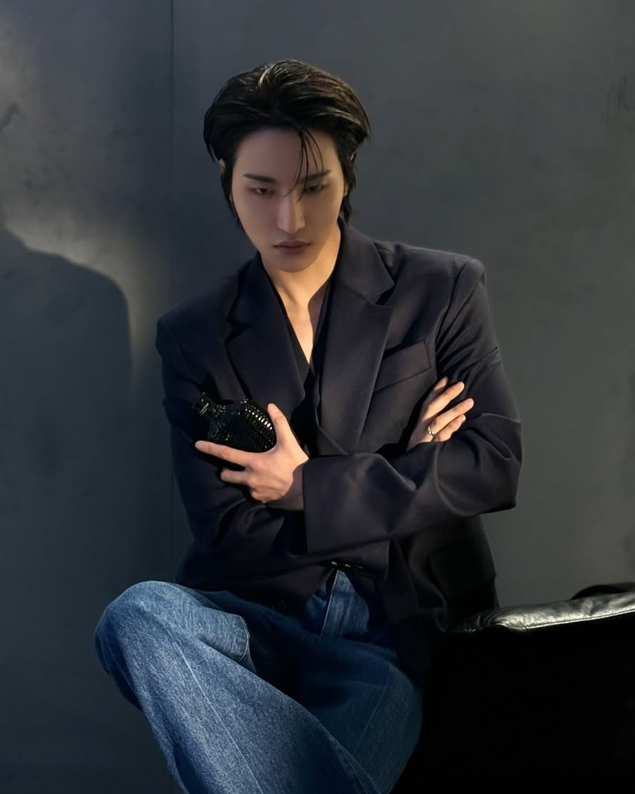 Recent activity shot of Seonghwa (ATEEZ)