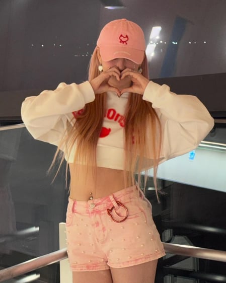 Recent activity shot of Rami (BABYMONSTER)