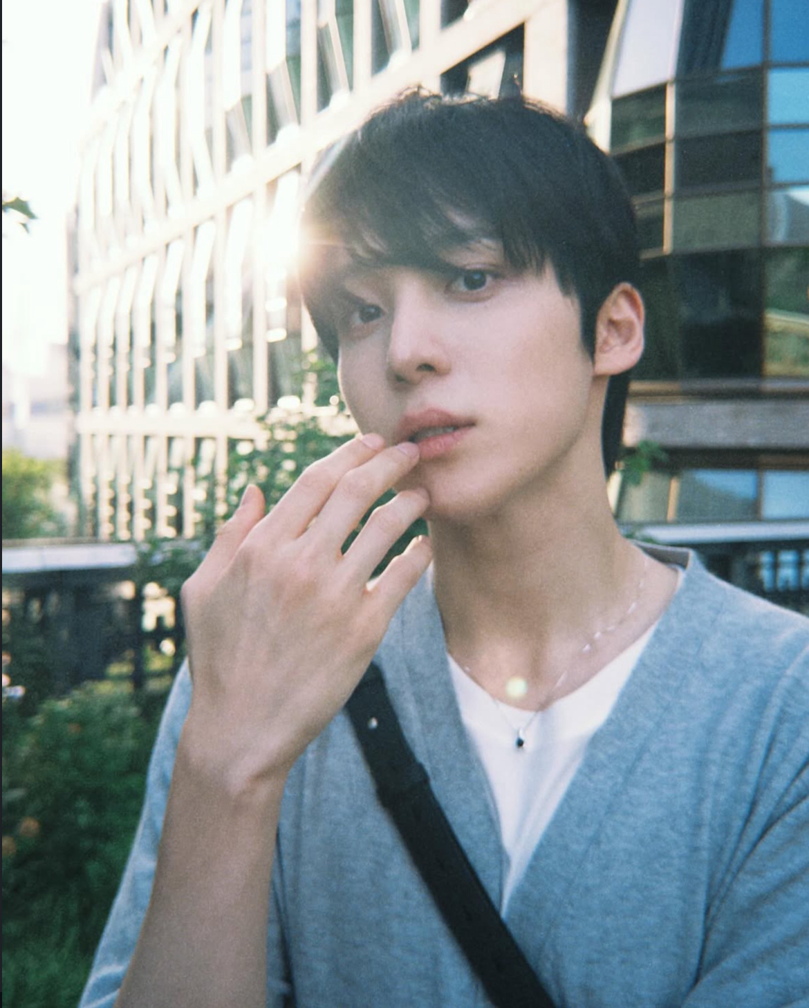 Behind-the-scenes cut of Yunho (ATEEZ)