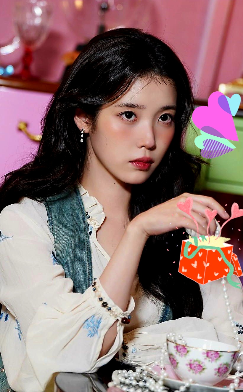 A moment captured by IU's fan
