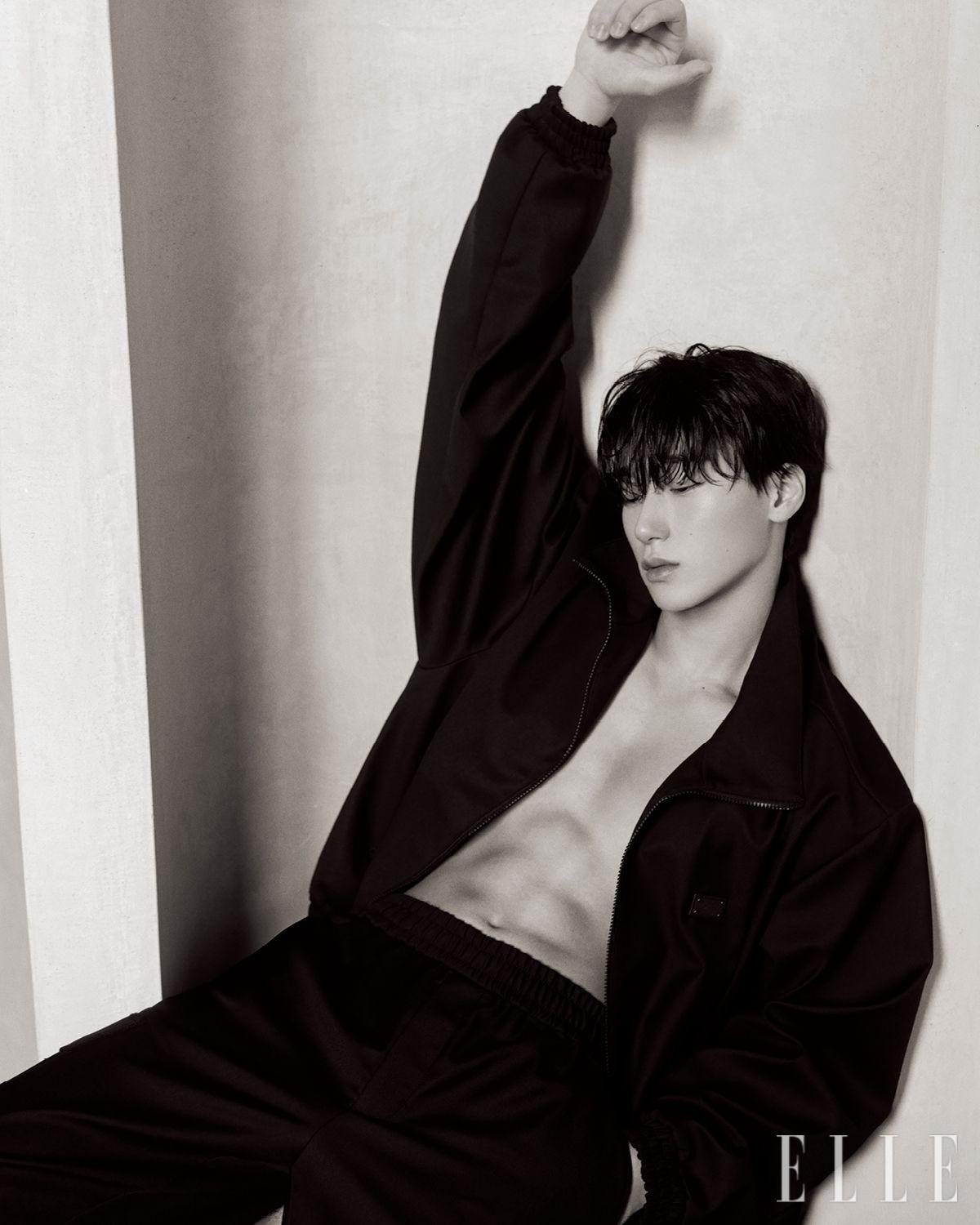 Behind-the-scenes cut of San (ATEEZ)