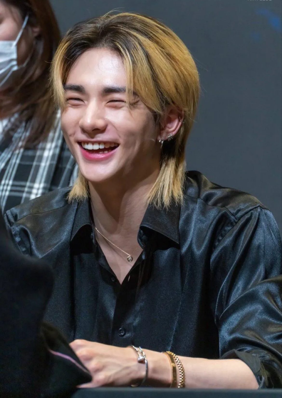 Recent activity shot of Hyunjin (Stray Kids)